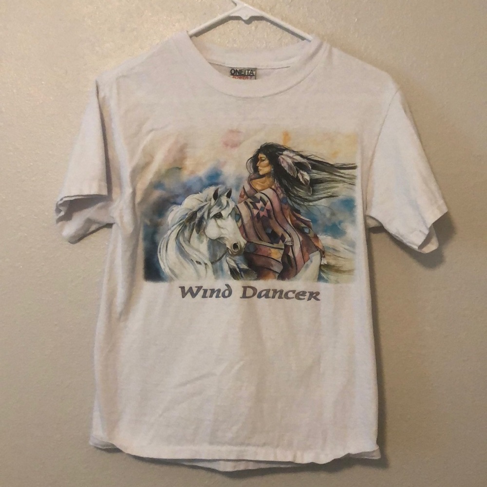Vintage “wind dancer” tee